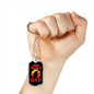 Favorite Firefighter Gift Stainless Steel or 18k Gold Dog Tag 24" Chain-Express Your Love Gifts