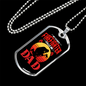 Favorite Firefighter Gift Stainless Steel or 18k Gold Dog Tag 24" Chain-Express Your Love Gifts