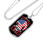 Favorite Fishing Buddy Necklace Stainless Steel or 18k Gold Dog Tag 24" Chain-Express Your Love Gifts