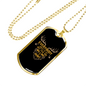 Few Are Willing To Hunt Necklace Stainless Steel or 18k Gold Dog Tag 24" Chain-Express Your Love Gifts