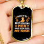 Fill Your Heart Necklace Stainless Steel or 18k Gold Dog Tag 24" Chain-Express Your Love Gifts