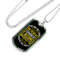 Find The Perfect Church Necklace Stainless Steel or 18k Gold Dog Tag 24" Chain-Express Your Love Gifts