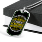 Find The Perfect Church Necklace Stainless Steel or 18k Gold Dog Tag 24" Chain-Express Your Love Gifts