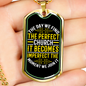 Find The Perfect Church Necklace Stainless Steel or 18k Gold Dog Tag 24" Chain-Express Your Love Gifts