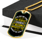 Find The Perfect Church Necklace Stainless Steel or 18k Gold Dog Tag 24" Chain-Express Your Love Gifts