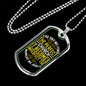 Find The Perfect Church Necklace Stainless Steel or 18k Gold Dog Tag 24" Chain-Express Your Love Gifts