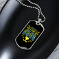 Fine Dog Necklace Stainless Steel or 18k Gold Dog Tag 24" Chain-Express Your Love Gifts