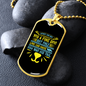 Fine Dog Necklace Stainless Steel or 18k Gold Dog Tag 24" Chain-Express Your Love Gifts
