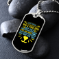 Fine Dog Necklace Stainless Steel or 18k Gold Dog Tag 24" Chain-Express Your Love Gifts