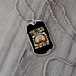 Fine Dog Wag His Tail Necklace Stainless Steel or 18k Gold Dog Tag 24" Chain-Express Your Love Gifts