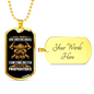 Finest Moms Raise Firefighters Necklace Stainless Steel or 18k Gold Dog Tag 24" Chain-Express Your Love Gifts
