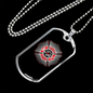 Fire Department Firefighter Gift Stainless Steel or 18k Gold Dog Tag 24" Chain-Express Your Love Gifts