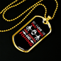 Fire Fighting And Fishing Firefighter Gift Stainless Steel or 18k Gold Dog Tag 24" Chain-Express Your Love Gifts