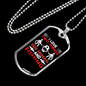 Fire Fighting And Fishing Firefighter Gift Stainless Steel or 18k Gold Dog Tag 24" Chain-Express Your Love Gifts