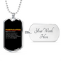 Firefighter Hero And Legend Necklace Stainless Steel or 18k Gold Dog Tag 24" Chain-Express Your Love Gifts