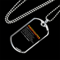 Firefighter Hero And Legend Necklace Stainless Steel or 18k Gold Dog Tag 24" Chain-Express Your Love Gifts