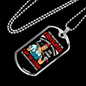 Firefighter I'm The Storm Necklace Stainless Steel or 18k Gold Dog Tag 24" Chain-Express Your Love Gifts
