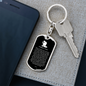Firefighter'S Prayer Swivel Keychain Dog Tag Stainless Steel or 18k Gold-Express Your Love Gifts