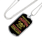 Firefighter'S Tradition Necklace Stainless Steel or 18k Gold Dog Tag 24" Chain-Express Your Love Gifts