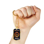 Firefighter We Fight Fear Stainless Steel or 18k Gold Dog Tag 24" Chain-Express Your Love Gifts