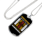 Firefighters Don'T Just Die Necklace Stainless Steel or 18k Gold Dog Tag 24" Chain-Express Your Love Gifts