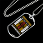 Firefighters Don'T Just Die Necklace Stainless Steel or 18k Gold Dog Tag 24" Chain-Express Your Love Gifts