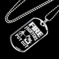 Firefighters Put Out Fire Necklace Stainless Steel or 18k Gold Dog Tag 24" Chain-Express Your Love Gifts