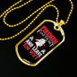 Firemen Find Em' Hot Firefighter Gift Stainless Steel or 18k Gold Dog Tag 24" Chain-Express Your Love Gifts