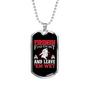 Firemen Find Em' Hot Firefighter Gift Stainless Steel or 18k Gold Dog Tag 24" Chain-Express Your Love Gifts