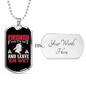 Firemen Find Em' Hot Firefighter Gift Stainless Steel or 18k Gold Dog Tag 24" Chain-Express Your Love Gifts