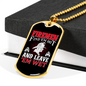 Firemen Find Em' Hot Firefighter Gift Stainless Steel or 18k Gold Dog Tag 24" Chain-Express Your Love Gifts