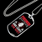 Firemen Find Em' Hot Firefighter Gift Stainless Steel or 18k Gold Dog Tag 24" Chain-Express Your Love Gifts