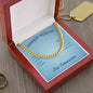 First Communion May You Always Know the Peace of Jesus Cuban Chain-Express Your Love Gifts