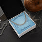 First Communion May You Always Know the Peace of Jesus Cuban Chain-Express Your Love Gifts