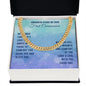 First Communion Remember That God’s Love Will Cuban Chain-Express Your Love Gifts