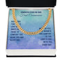 First Communion Remember That God’s Love Will Cuban Chain-Express Your Love Gifts