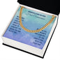 First Communion Remember That God’s Love Will Cuban Chain-Express Your Love Gifts