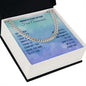 First Communion Remember That God’s Love Will Cuban Chain-Express Your Love Gifts