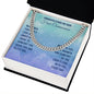 First Communion Remember That God’s Love Will Cuban Chain-Express Your Love Gifts