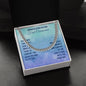 First Communion Remember That God’s Love Will Cuban Chain-Express Your Love Gifts