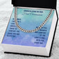 First Communion Remember That God’s Love Will Cuban Chain-Express Your Love Gifts