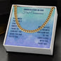 First Communion Remember That God’s Love Will Cuban Chain-Express Your Love Gifts
