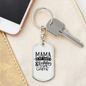 Fishing Is My Game Fishing Keychain Stainless Steel or 18k Gold Dog Tag Keyring-Express Your Love Gifts