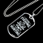 Fishing to Hunting Necklace Stainless Steel or 18k Gold Dog Tag 24" Chain-Express Your Love Gifts