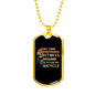 Fitness Regime Bicyle Cycling Necklace Stainless Steel or 18k Gold Dog Tag 24"-Express Your Love Gifts