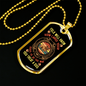 Folk Will Know Necklace Stainless Steel or 18k Gold Dog Tag 24" Chain-Express Your Love Gifts