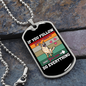Follow Your Heart Necklace Stainless Steel or 18k Gold Dog Tag 24" Chain-Express Your Love Gifts