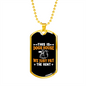 For Rent Bulldog Necklace Stainless Steel or 18k Gold Dog Tag 24" Chain-Express Your Love Gifts