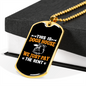 For Rent Bulldog Necklace Stainless Steel or 18k Gold Dog Tag 24" Chain-Express Your Love Gifts