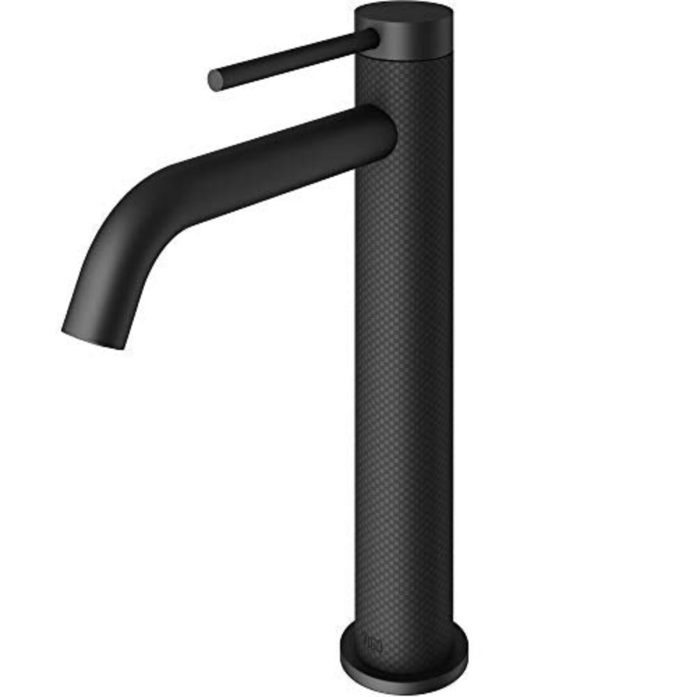 For VIGO 10" H Lexington Matte Black 1-Handle Single-Hole Vessel Water Sense Bathroom Sink Faucet-Express Your Love Gifts